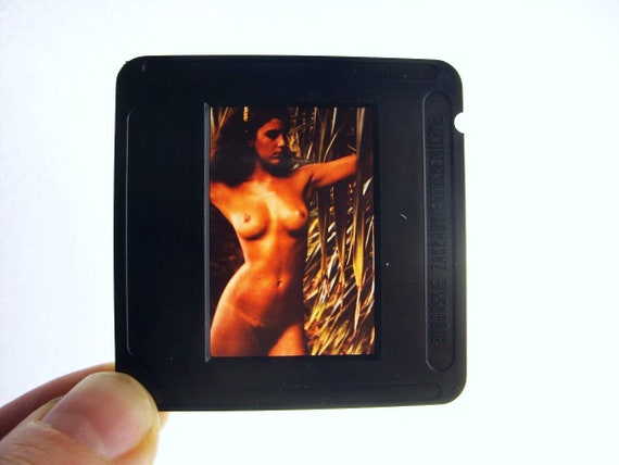 Erotic photo slides sex vagina full frontal nudity nude girls naked 80s  Colour Slide vintage photography mature