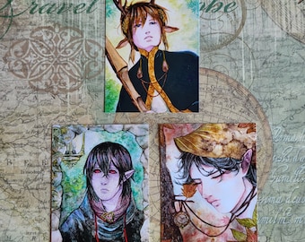 ACEO Original Fantasy Art Cards