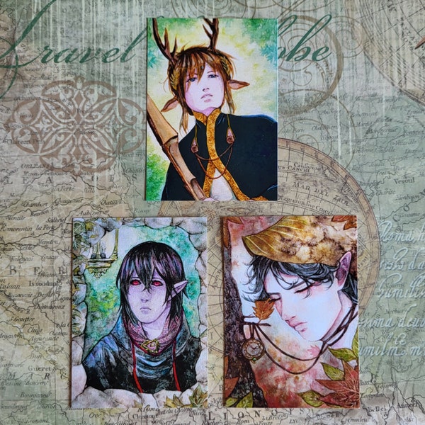 ACEO Original Fantasy Art Cards