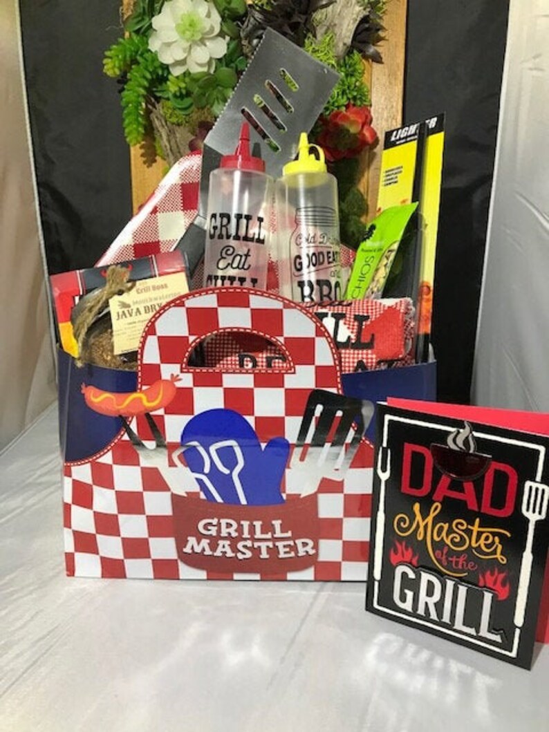 Grill Master Gift Bag Set 12 Curated BBQ Items Perfect Etsy UK
