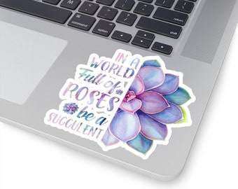 Succulent World Sticker - Kiss-Cut Succulent Sticker