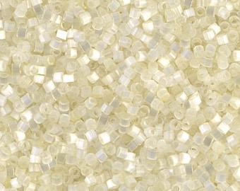 Miyuki Delica 11/0 Japanese Glass Beads - Crystal Silk Satin, 50 Gram Bag - View #10