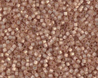 Miyuki 11/0 Delica - DB2177 - Mica teñida Duracoat Matte S/L