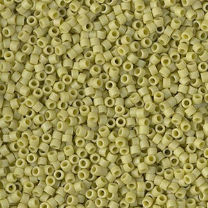 Miyuki 11/0 Delica - DB2290 - Matte Opaque Glazed Spring Green