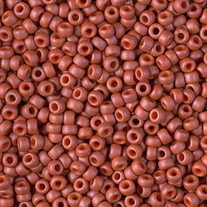 6-1236, Miyuki 20g Matte Terracotta 6-1236, Miyuki 20g Matte Terracotta