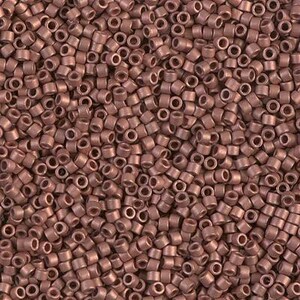 aba.miyuki.831　14700037 Miyuki Delica Seed Bead 11/0 Opal White AB 2-inch Tube DB222