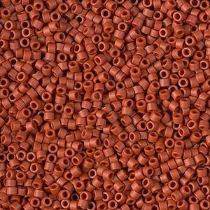 Miyuki 11/0 Delica - DB2288 - Matte Opaque Glazed Sienna