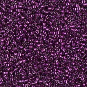 Miyuki 11/0 Delica - DB463 - Galvanized Dark Magenta - Etsy