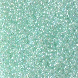 11-283, Miyuki 22g Dark Blue Lined Crystal AB 11-283, Miyuki 22g Dark Blue Lined Crystal AB