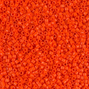 Miyuki 11/0 Delica - DB722 - Opaque Orange