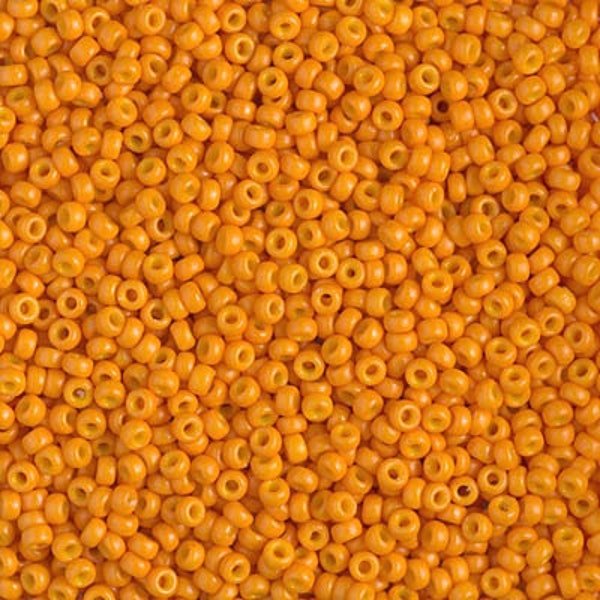 11-4454 - Duracoat Dyed Opaque Kumquat - Miyuki 11/0 Seed Beads