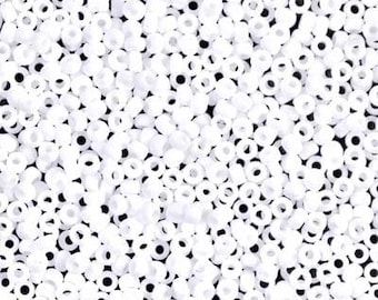 11-402F - Matte White - Miyuki 11/0 Seed Beads