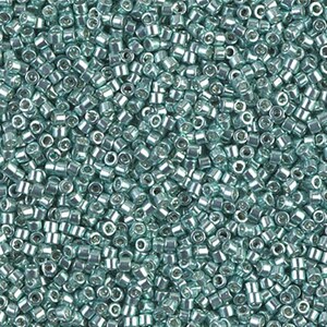 Miyuki 11/0 Delica - DB414 - Galvanized Dark Sea Foam