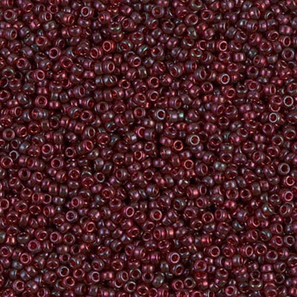 15-315 - Burgundy Gold Luster - Miyuki 15/0 Seed Beads