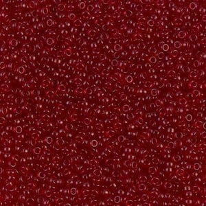 15-141 - Transparent Ruby - Miyuki 15/0 Seed Beads