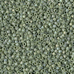 Miyuki 11/0 Delica - DB2310 - Matte Opaque Glazed Pistachio AB