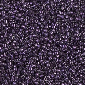 Miyuki 11/0 Delica - DB464 - Galvanized Eggplant
