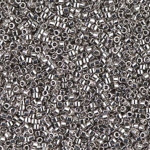 Miyuki 11/0 Delica - DB038 - Palladium Plated