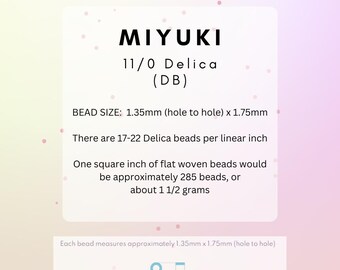 Miyuki 11/0 Delica - DB335 - Matte Galvanized Silver - Etsy