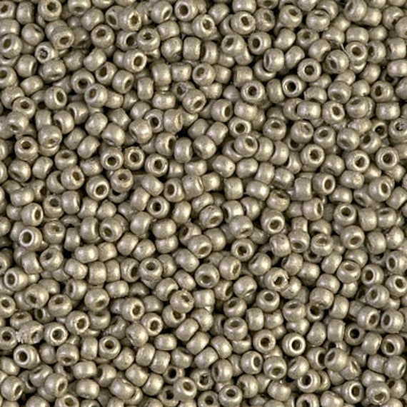 6-4221F, Miyuki 20g Duracoat Galvanized Matte Light Pewter 6-4221F, Miyuki 20g Duracoat Galvanized Matte Light Pewter