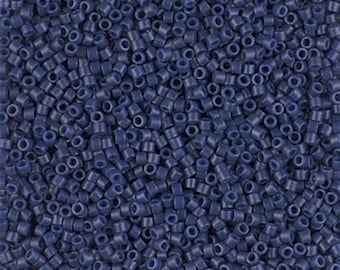 Miyuki 11/0 Delica - DB2143 - Opaque Dyed Navy