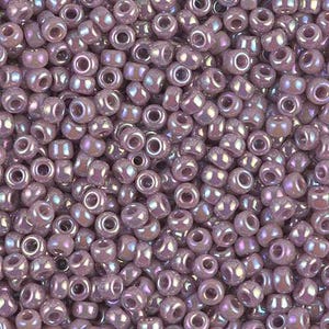 8-478 - Opaque Mauve AB - Miyuki 8/0 Seed Beads