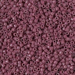 Miyuki 11/0 Delica - DB2355 - Duracoat Opaque Dyed Plum Berry