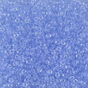 11-159L - Transparent Light Cornflower Blue - Miyuki 11/0 Seed Beads