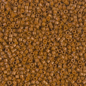 Miyuki 11/0 Delica - DB2109 - Duracoat Opaque Sienna