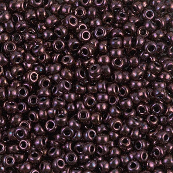 8-460 - Metallic Dark Raspberry (was 727) - Miyuki 8/0 Seed Beads