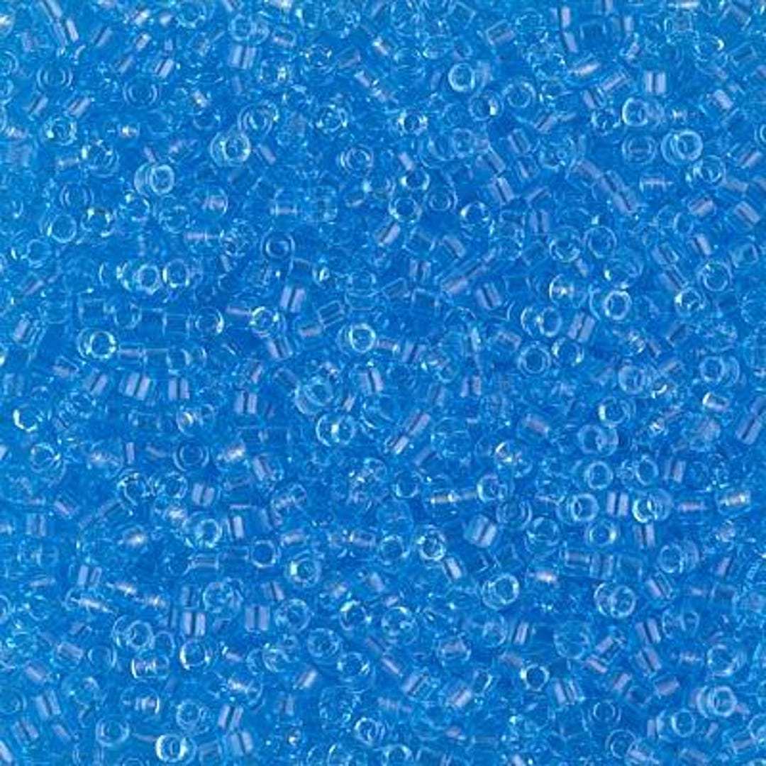 Miyuki 11/0 Delica - DB706 - Transparent Aqua - Etsy