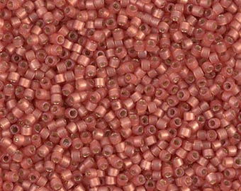 Miyuki 11/0 Delica - DB2178 - Duracoat Mate S/L Teñido Papaya