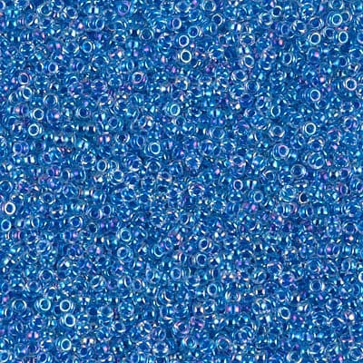 15-2206 - Blue Lined Crystal AB - Miyuki 15/0 Seed Beads - Etsy