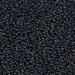15-452, Miyuki 8.2g Metallic Dark Blue Iris 15-452, Miyuki 8.2g Metallic Dark Blue Iris