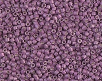 Miyuki 11/0 Delica - DB1173 - Galvanized Matte Magenta