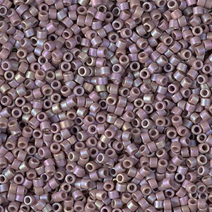 Miyuki 11/0 Delica - DB2321 - Matte Opaque Glazed Dk Beige AB