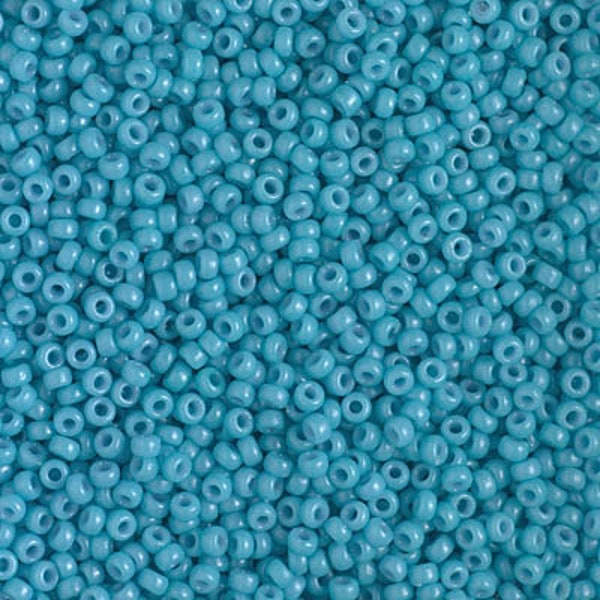 11-4478 - Duracoat Dyed Opaque Nile Blue - Miyuki 11/0 Seed Beads