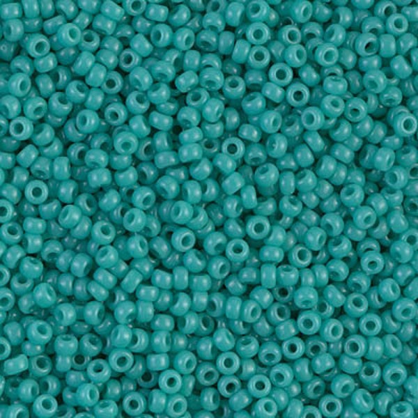 11-412 - Opaque Turquoise Green - Miyuki 11/0 Seed Beads