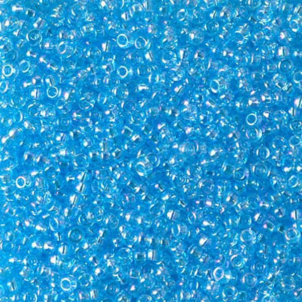 11-260 - Transparent Aqua AB - Miyuki 11/0 Seed Beads