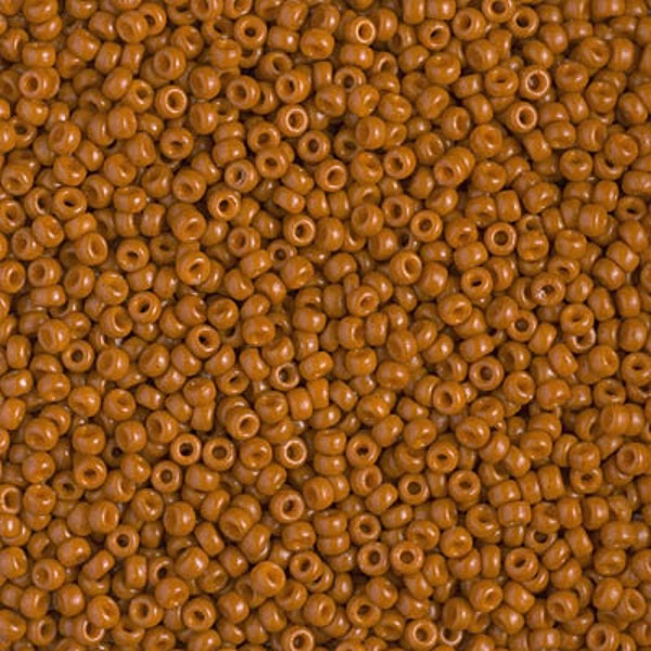 11-4458 - Duracoat Dyed Opaque Persimmon - Miyuki 11/0 Seed Beads