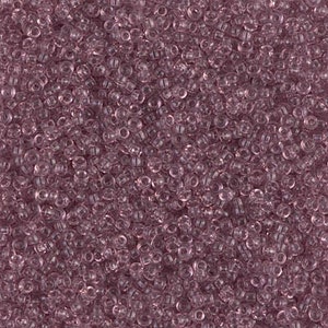 15-142, Miyuki 8.2g Transparent Smoky Amethyst 15-142, Miyuki 8.2g Transparent Smoky Amethyst