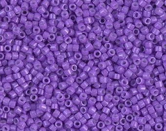 Miyuki 11/0 Delica - DB1379 - Dyed Opaque Red Violet - Etsy