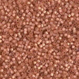 Miyuki 11/0 Delica - DB2172 - Duracoat Matte S/L Dyed Rose Copper