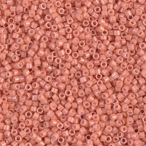 Miyuki 11/0 Delica - DB1363 - Dyed Opaque Salmon