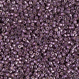 Miyuki 11/0 Delica - DB1850 - Duracoat Galvanized Eggplant