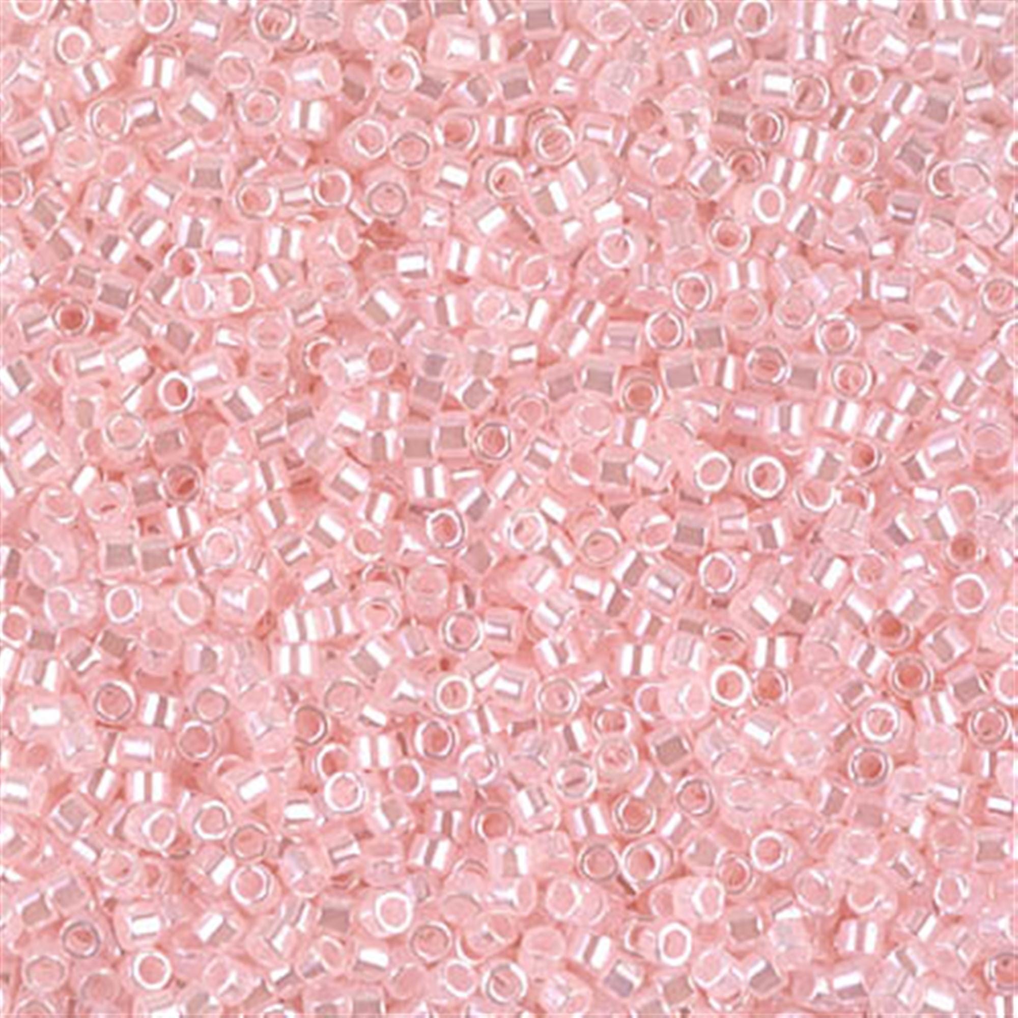 Miyuki Delica Seed Bead 11/0 Opal Silver Lined Dyed Light