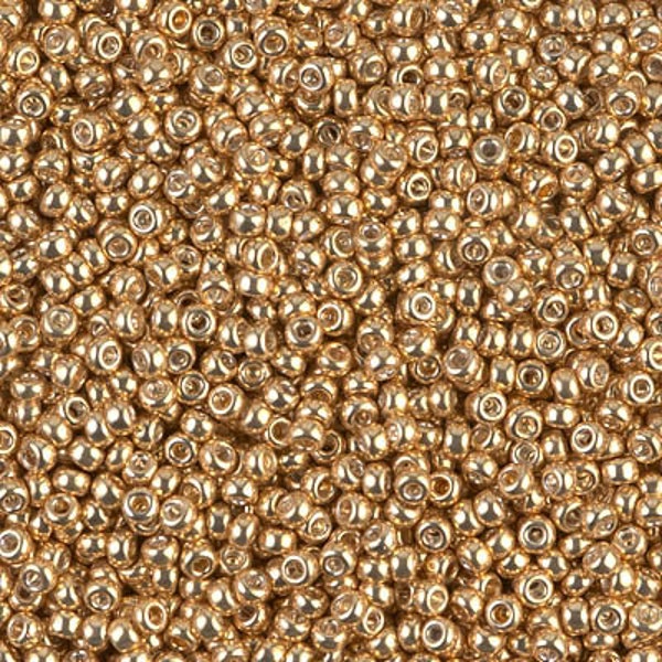 11-1052 - Galvanized Gold - Miyuki 11/0 Seed Beads