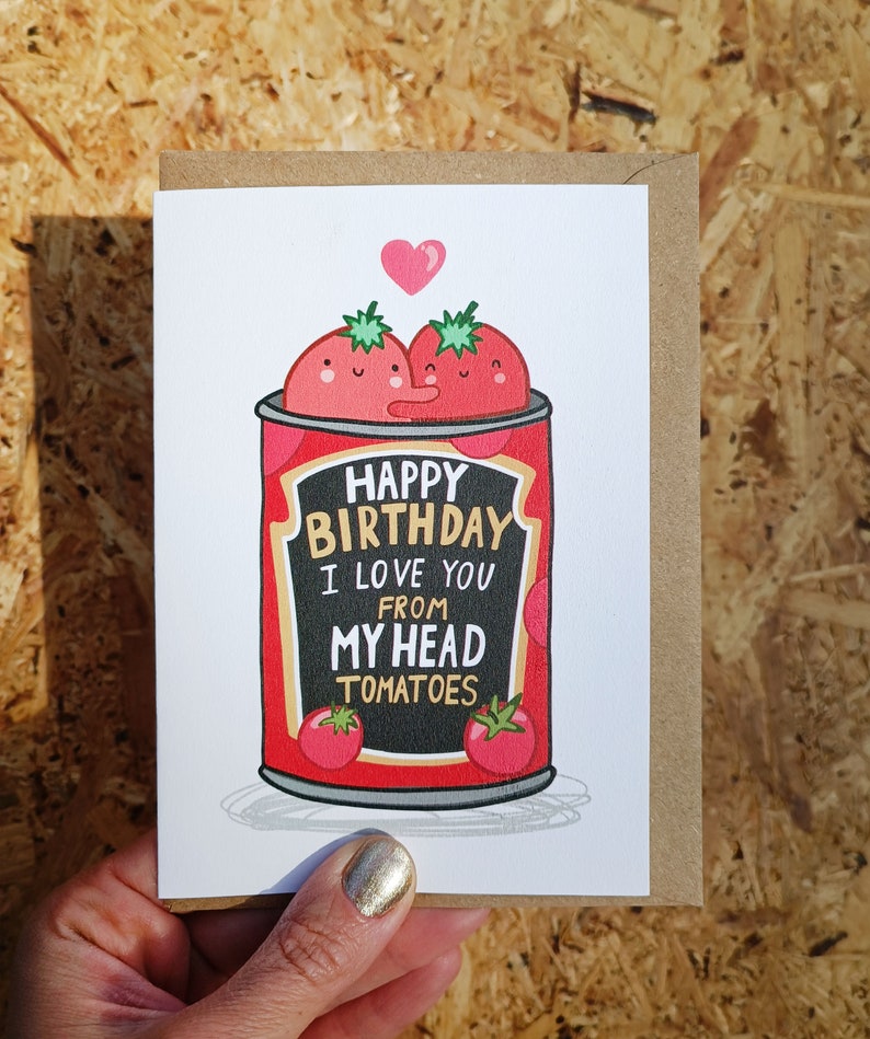 Funny Birthday Card for husband, boyfriend, girlfriend, mum, wife, happy birthday card, I love you, birthday cards for him image 2