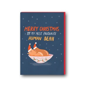 Carte de Noël drôle, carte de Noël petit ami, petite amie, carte de Noël pour femme, mari, cadeaux personnalisés, cartes de Noël