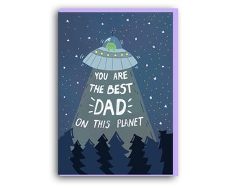 funny father's day card, Best Dad in the world card, father's day card, fathers day card, dad birthday card, best dad, card for dad, gifts